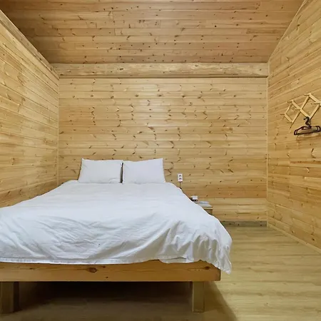 Log Park Dochidol Ranch Villa Jeju Exterior photo